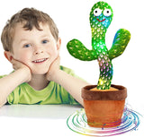 Dancing Cactus Plush Toy – Electronic Recording & Singing Gift
