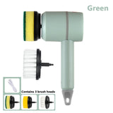 Electric Cleaning Brush – 3 Brush Heads Multifunctional Cleaner