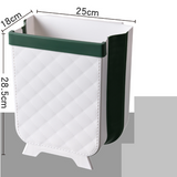 Foldable Wall-Mounted Kitchen Trash Bin – Space-Saving Home Waste Bin