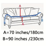 Soft Chenille Sofa Throw – Cozy Washable Cover with Tassels