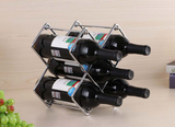 Metal Wine Rack – Removable Wine Storage for Home Decor