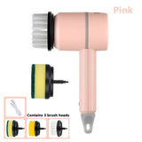 Electric Cleaning Brush – 3 Brush Heads Multifunctional Cleaner