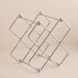 Metal Wine Rack – Removable Wine Storage for Home Decor