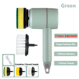 Electric Cleaning Brush – 3 Brush Heads Multifunctional Cleaner