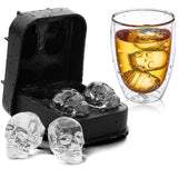 Silicone Skull Ice Tray Mold – Creative DIY Bar Ice Maker