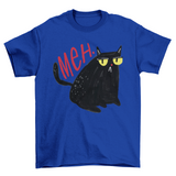 Funny Unimpressed Meh Black Cat T-Shirt – Cute Cat Tee