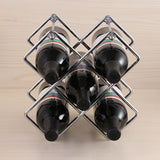 Metal Wine Rack – Removable Wine Storage for Home Decor