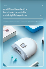 Electric Nail Clipper With Light – Nail Polishing Machine