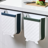 Foldable Wall-Mounted Kitchen Trash Bin – Space-Saving Home Waste Bin