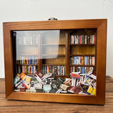 Anxiety Bookshelf – Shake Away Your Anxiety Decorative Book Display