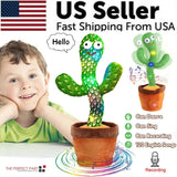 Dancing Cactus Plush Toy – Electronic Recording & Singing Gift