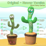 Dancing Cactus Plush Toy – Electronic Recording & Singing Gift