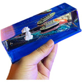 Creative Cruise Ship Fluid Drift Bottle – Unique Nautical Decor